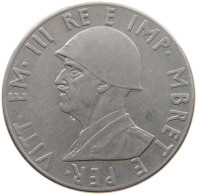 ALBANIA 2 LEK 1939  #s056 0063 - Albania