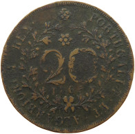 AZORES 20 REIS 1865  #s022 0133 - Azoren