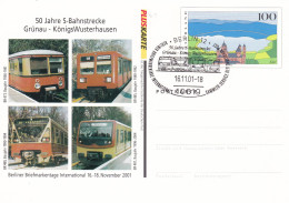 Germany Deutschland 50 Jahre S-Bahnstrecke Grünau - KönigsWusterhausen - Tramways