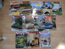 Lot De 12 Revues  LE TRAIN Année 1998 - Letteratura & DVD