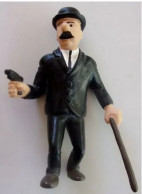 Figurine Dupont Avec Pistolet Plastoy 1994 Série Tintin - Tim & Struppi