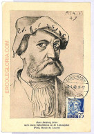 Ad8727 - GERMANY Baden  - POSTAL HISTORY -  Maximum Card 1948 Hans Baldung Grien - 1948-1960