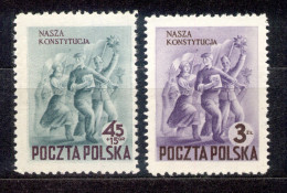 Polska Polen 1952, Michel-Nr. 760 - 761 ** - Neufs