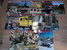 Lot De 12 Revues  LE TRAIN Année 1994 - Literatura & DVD