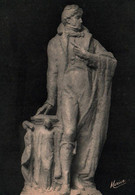 CPSM - ST MALO - Statue De CHATEAUBRIAND Par Armel BEAUFILS Statuaire - Edition M.Guérin - Ecrivains