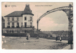 GENVAL - Entrée Du Parc Et Hôtel Bigaré. - Rixensart