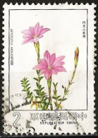 Taiwan (Formosa) 1984 - Mi 1581 - YT 1520 ( Flowers : Gentiana ) - Usados