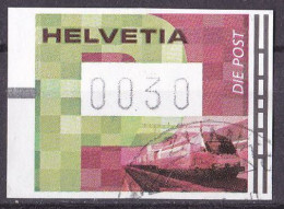 Schweiz Automatenmarke (0030) O/used (A3-43) - Automatic Stamps