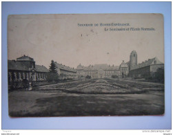 Courcelles Souvenir De Bonne-Espérance Le Séminaire Et L'école Normale Circulée 1910 - Courcelles
