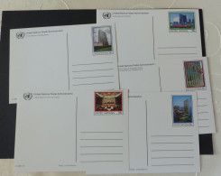 UN NY 1989 Ganzsachen 5 Stück Ungebraucht    #cover5648 - Cartas & Documentos
