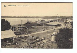 Léopoldville  Vue Générale Des Quais - Kinshasa - Léopoldville