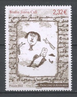 ANDORRE 2022 N° 879 ** Neuf MNH Superbe Supplice De Joana Call Sorcière Histoire - Nuevos