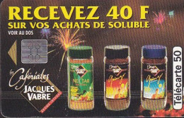 F469 - 05/1994 - CAFÉRIALES : JACQUES VABRE - 50 SO5 - (verso : N° Deux Lignes) - 1994