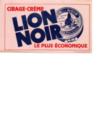 Buvard Lion Noir Cirage - Banque & Assurance