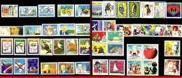 Ref. BR-Y1994-S BRAZIL 1994 - ALL COMMEMORATIVE STAMPSOF THE YEAR, 48V, MNH, . 48V Sc# 2439~2523 - Annate Complete