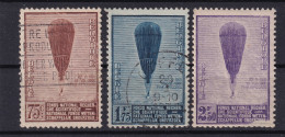 BELGIUM 1932 - Canceled - Sc# 251-253 - Used Stamps