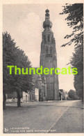 CPA HOOGSTRATEN TOREN DER SINTE KATHARINA KERK ( KAART BIJGEKNIPT ?? )  - Hoogstraten