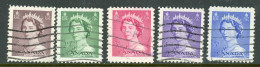 Canada USED 1953 Queen Elizabeth Ll Karsh Portrait - Used Stamps