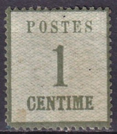 ALSACE-LORRAINE - 1 C. Neuf - Unused Stamps