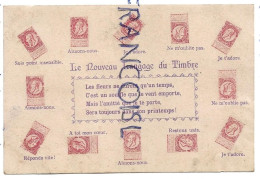 Le Nouveau Langage Du Timbre. Timbres Belges Leopold II - Timbres (représentations)