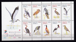 RSA, 1997, MNH Stamp(s) On Full Sheet , Water Birds, SACCnr(s).  1043,  Scannr. F3837 - Nuevos