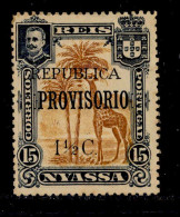 ! ! Nyassa - 1918 King Carlos Local Republica 1 1/2 C - Af. 68 - MH - Nyasaland