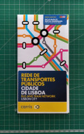 Lisbonne Plan Transports Publics 2012 - Europe