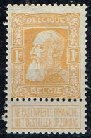 Belgique - 1905 - Y&T N° 79**, Neuf Sans Trace De Charnière. - 1905 Grosse Barbe