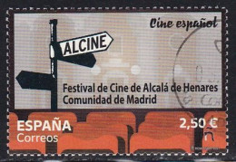 2021-ED. 5532 - Cine Español. Festival De Cine De Alcalá De Henares- USADO - Oblitérés