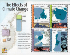 BAT - British Antarctic Territory - 2009 - Effects Of Climate Change - Mint Stamp Sheetlet - Ongebruikt