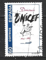 ESPAGNE. N°3028 Oblitéré De 1996. UNICEF. - UNICEF