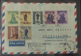 Polska Air Letter 1955   #cover5662 - Aviones