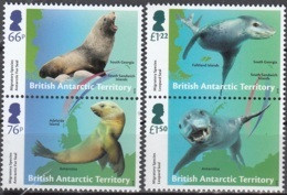 British Antarctic Territory 2018 Otaries Neuf ** - Neufs