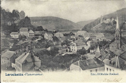 Delcampe - Larochette, Panorama, Gelaufen 1903 - Fels