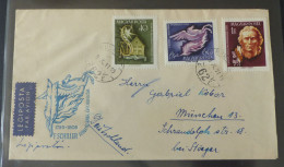 Magyar Posta Air Letter 1959   #cover5665 - Covers & Documents