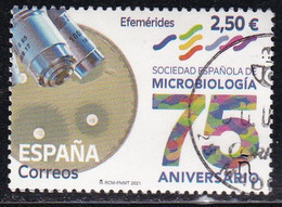 2021-ED. 5528 - 75 Aniversario De La Sociedad Española De Microbiología- USADO - Gebruikt