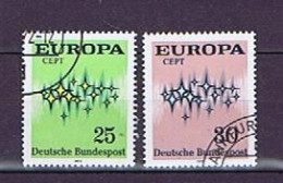 BRD (West) Germany 1972: Michel 716-717 Europa Gestempelt, Used - 1972