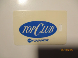 FINLAND FINNAIR TOPCLUB PLASTIC CARD AVIATION , 2-26 - Autres & Non Classés