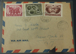 Magyar Posta Air Letter 1950   #cover5671 - Covers & Documents