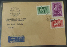 Magyar Posta Air Letter 1955 #cover5673 - Brieven En Documenten