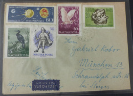 Magyar Posta Air Letter 1959 #cover5674 - Lettres & Documents