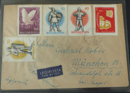 Magyar Posta Air Letter 1959 #cover5675 - Brieven En Documenten