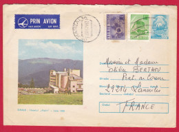 5766 Roumanie, Lettre Par Avion à Destination De Lannilis, CF Mangalia, Oblit. Mauelle  26-09-1979, Sinaia (5766) - Lettres & Documents