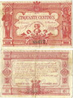 France - BILLET - Chambre De Commerce De POITIERS - 50 Centimes - 1917 - JP.101.10 - 15-288 - Bons & Nécessité