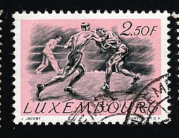 1952 Boxing Michel LU 497 Stamp Number LU 282 Yvert Et Tellier LU 457 Stanley Gibbons LU 555 Used - Gebruikt