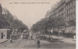 CPA Boulevard Saint-Marcel - Paris XIIIème Arrondissement - Statues