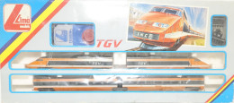 Lima Model Trains - Locomotive + Wagon Train Set : TGV With 2 Wagons Ref. 104408 - ULTRA RARE - HO - *** - Locomotive