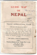 (C11) CARTE DU NEPAL - MAP - CIRCA 1980 - Cartes Topographiques