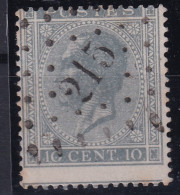 BELGIUM 1867 - Canceled - Sc# 18 - 1865-1866 Profil Gauche