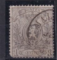 BELGIUM 1866 - Canceled - Sc# 24a - 1866-1867 Coat Of Arms
